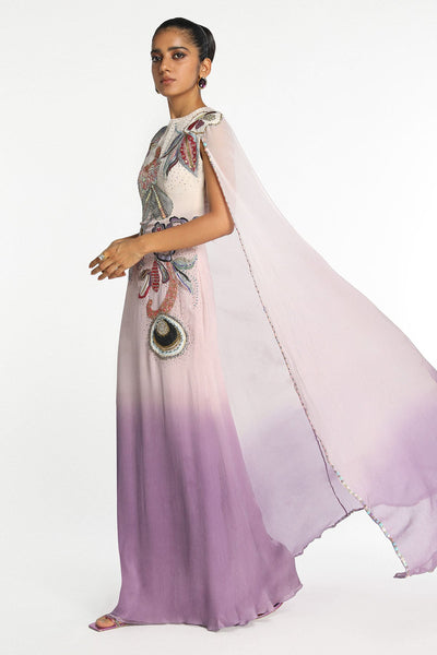 Sorbet - Mist Purple Chiffon Gown-RTS