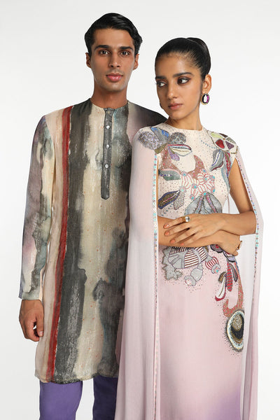 Sorbet - Mist Purple Chiffon Gown-RTS