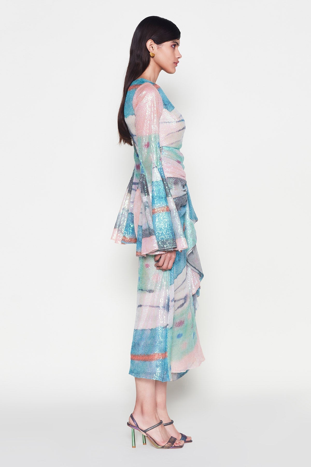 Aurovivid - Aurora Sequin Tulle Dress-RTS