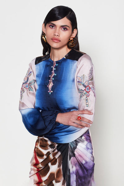 Galactic - Mist Purple Silky Satin Dress-RTS