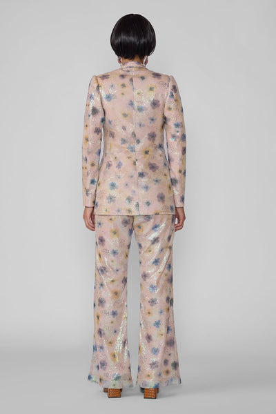 Arian - Ivory Tulle Net Pantsuit-RTS
