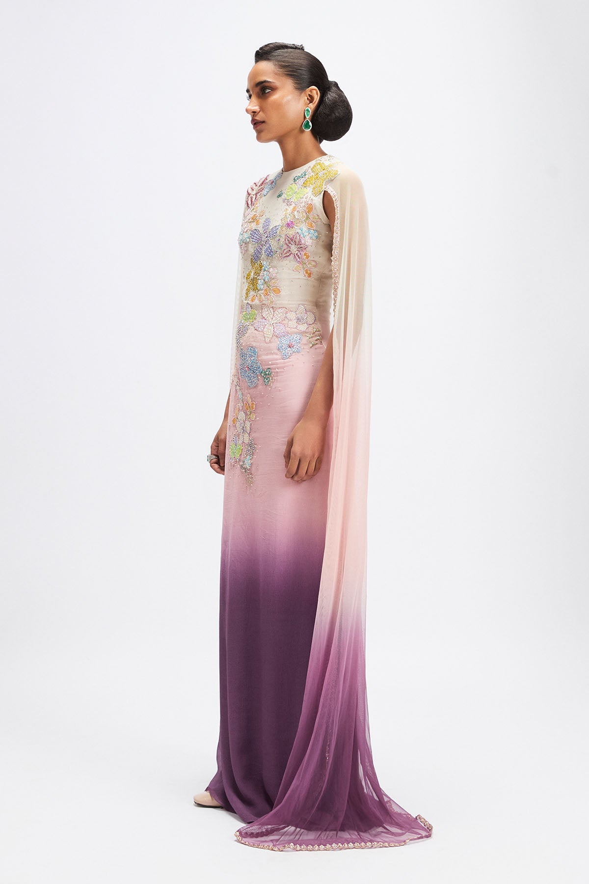Mandevilla - Dusk Georgette Gown-RTS