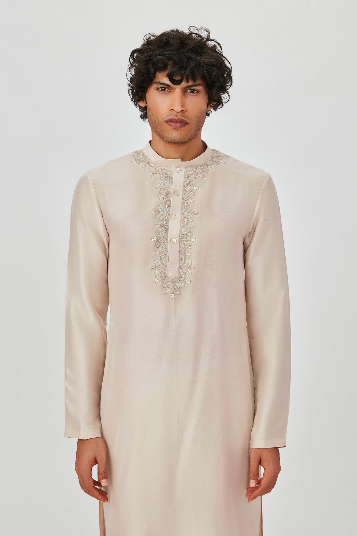Ramin - Almond Raw Silk Bundi-RTS