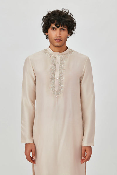 Ramin - Almond Raw Silk Bundi-RTS