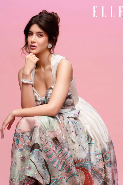 Shanaya Kapoor In Acro - Ivory Organza Bow Gown-RTS