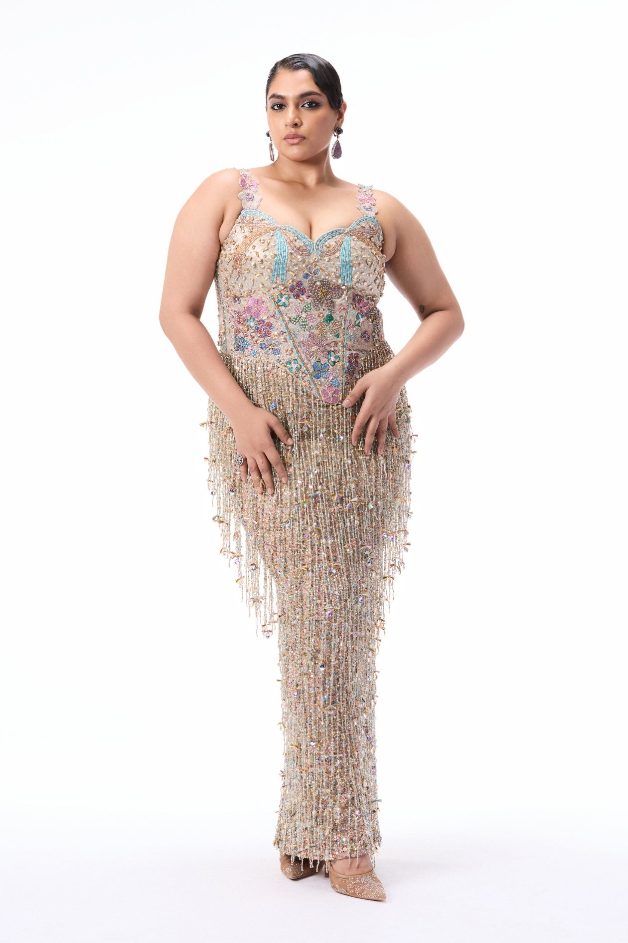 Sagebloom - ivory tulle gown