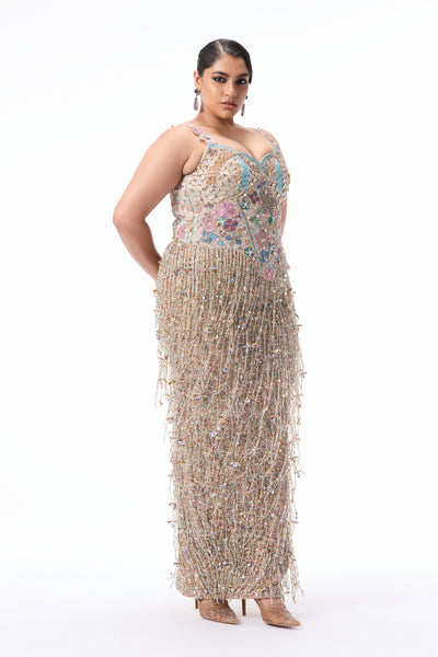 Sagebloom - ivory tulle gown