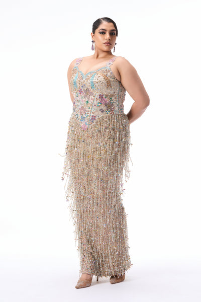 Sagebloom - ivory tulle gown