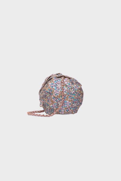 Salvia - Tricolour Tissue Bucket  Bag