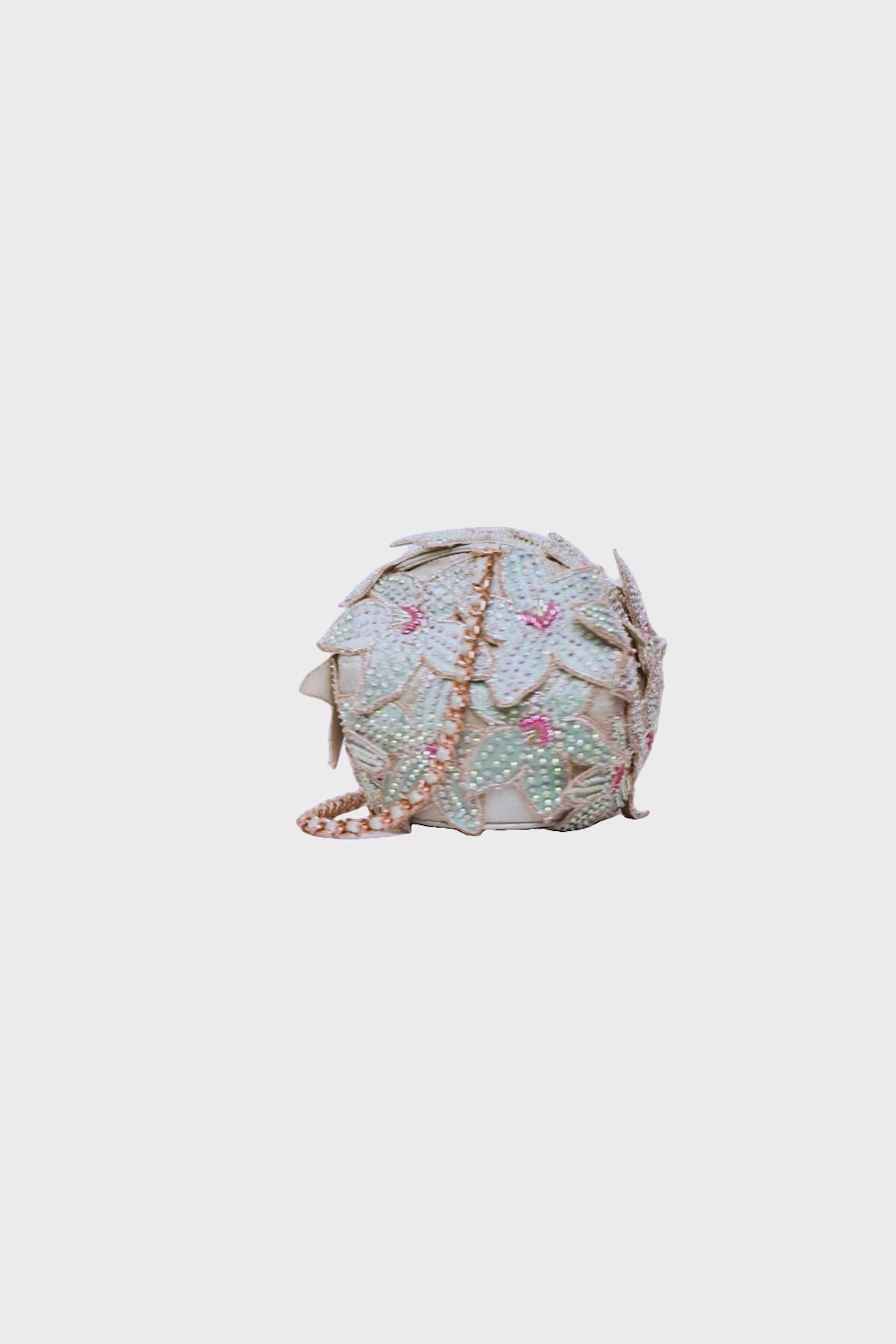 Salvia - Baby Blue Tissue Bucket  Bag